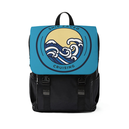 Ship Faced Cruising - Unisex Casual Shoulder Backpack