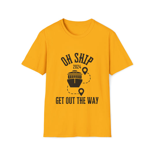 Get Out The Way 2024 - Unisex Softstyle T-Shirt