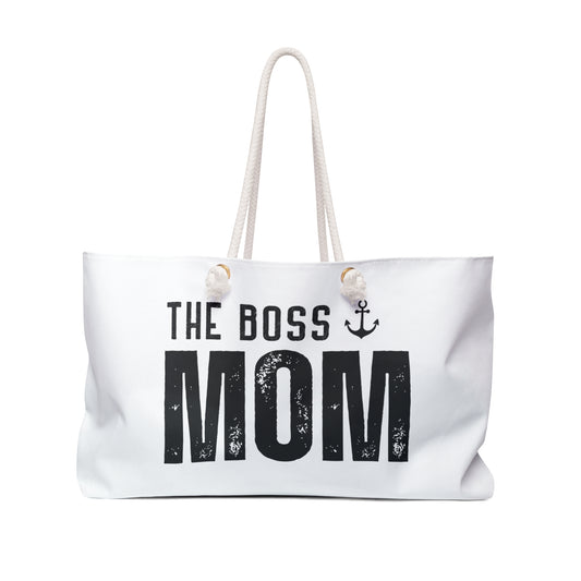 MOM The Boss - Beach Bag