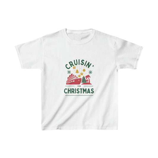 Cruisin' For Christmas - Kids Heavy Cotton™ Tee