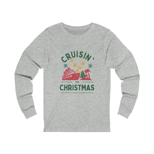 Crusin' for Christmas - Unisex Jersey Long Sleeve Tee