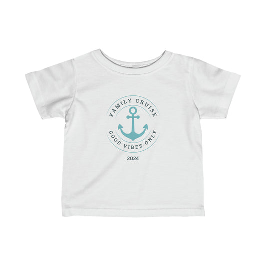 Family Cruise Good Vibes - Infant Fine Jersey Tee